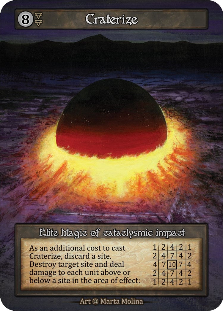 Craterize (Preconstructed Deck) - Sorcery: Contested Realm Single