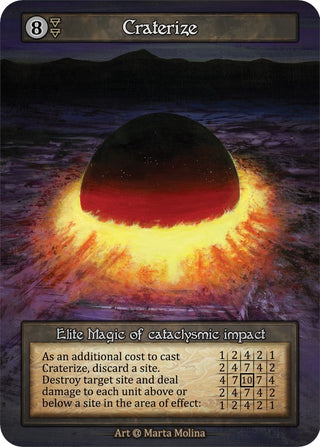 Craterize (Preconstructed Deck) - Sorcery: Contested Realm Single