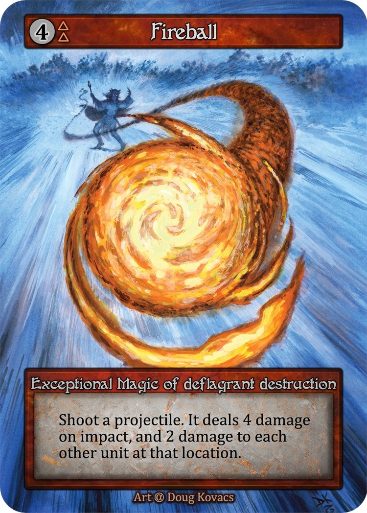 Fireball - Sorcery: Contested Realm Single