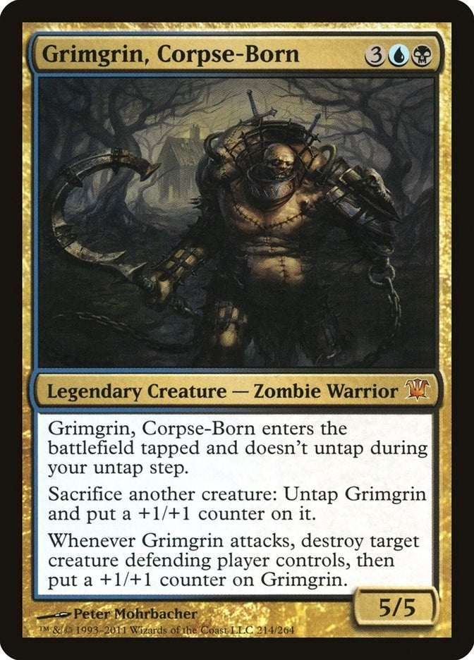 Grimgrin Corpse-Born (214) [ISD] - MTG Single