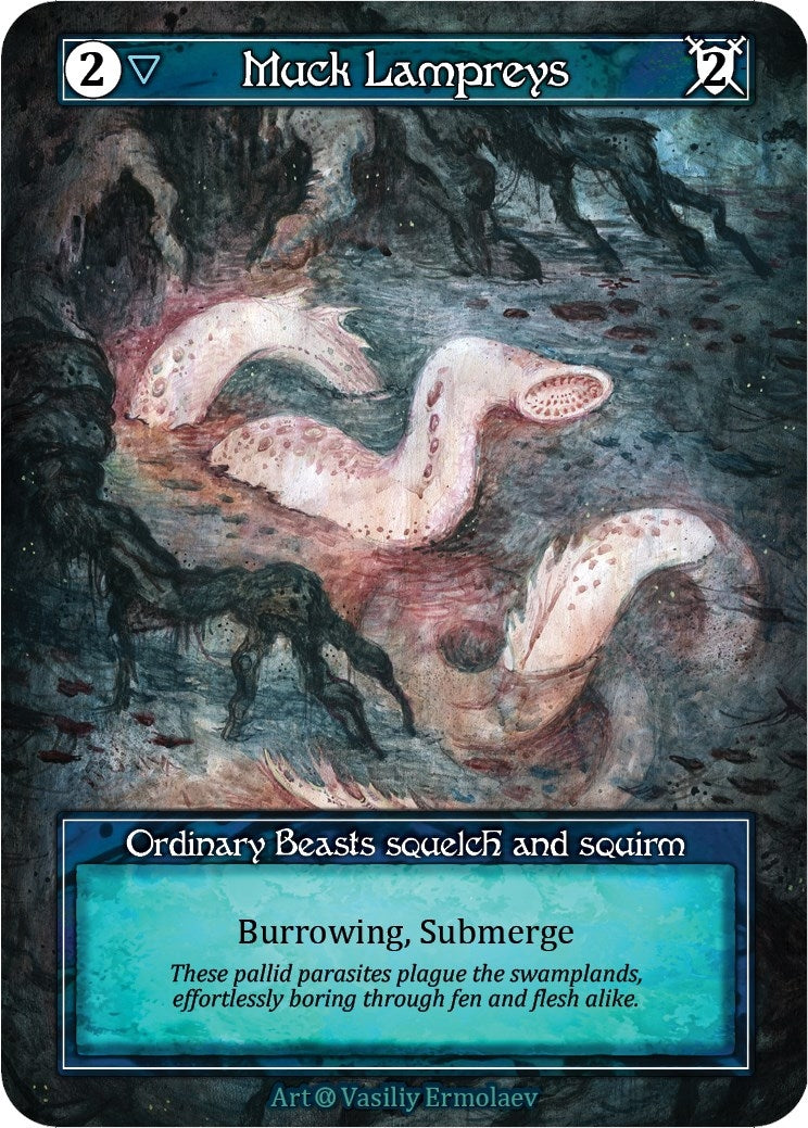 Muck Lampreys (Foil) - Sorcery: Contested Realm Single