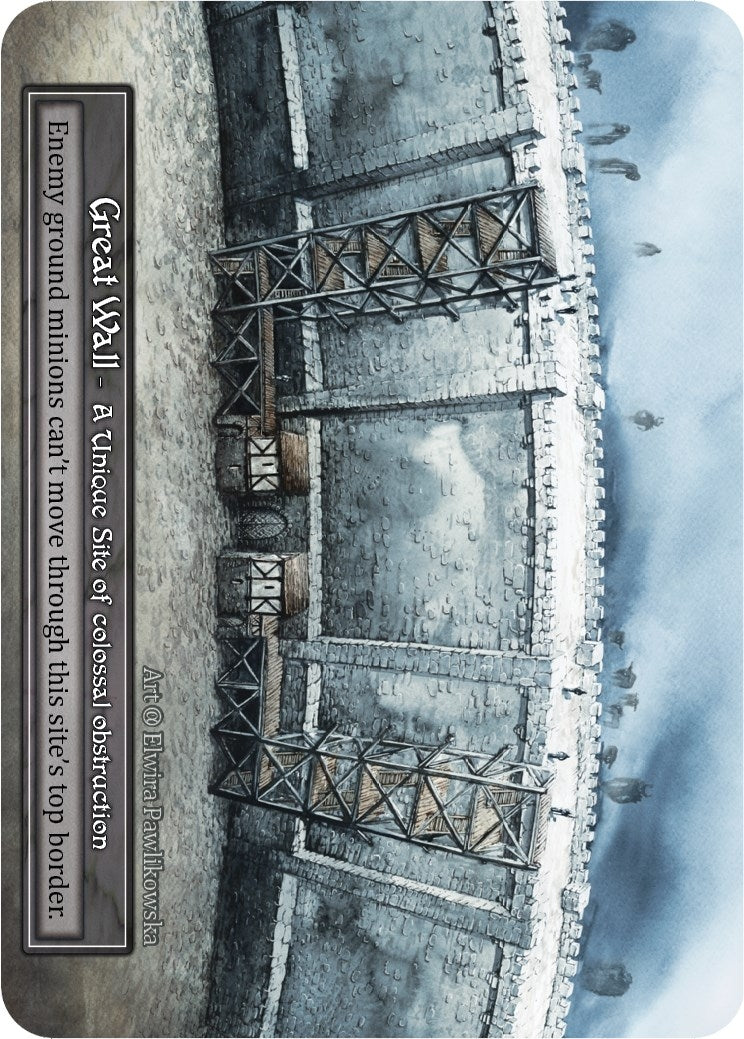 Image for Great Wall (Foil) (Alpha) - Sorcery: Contested Realm
