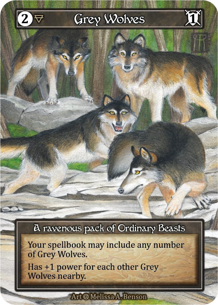 Grey Wolves (Foil) - Sorcery: Contested Realm Single
