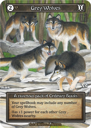 Grey Wolves (Foil) - Sorcery: Contested Realm Single