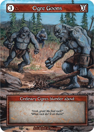 Image for Ogre Goons (Foil) (Alpha) - Sorcery: Contested Realm