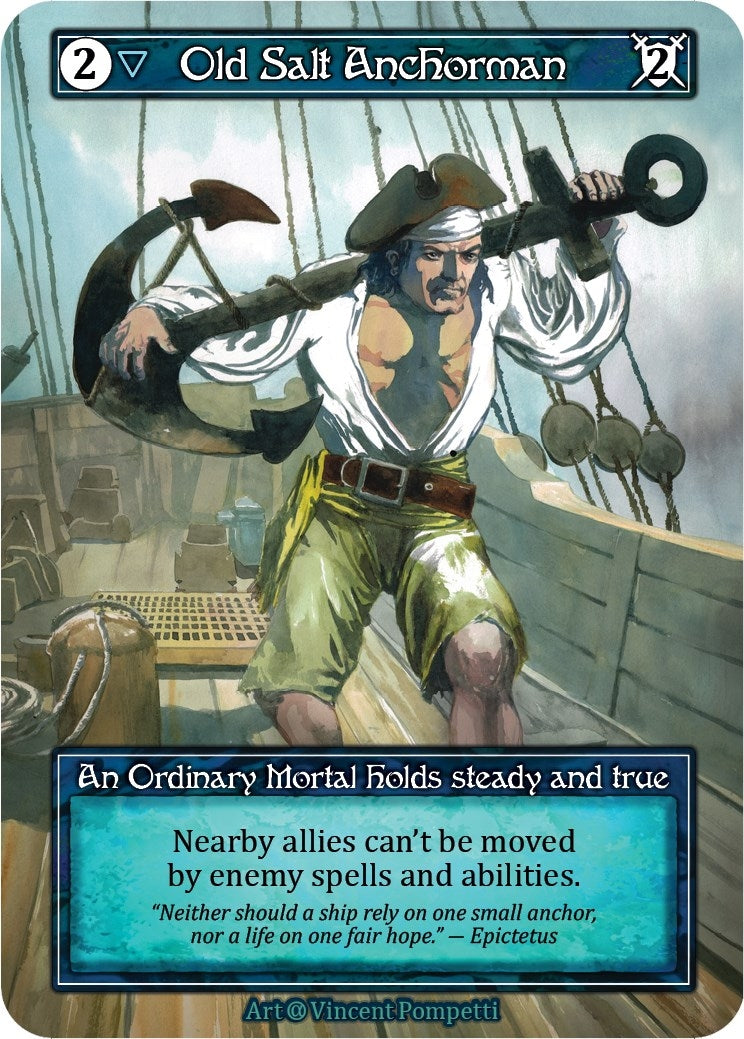 Old Salt Anchorman (Foil) - Sorcery: Contested Realm Single