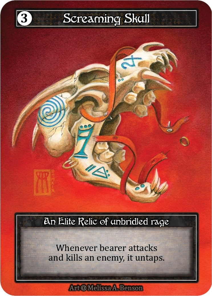 Image for Screaming Skull (Foil) (Alpha) - Sorcery: Contested Realm