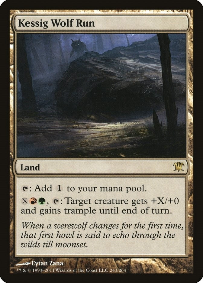 Kessig Wolf Run (243) [ISD] - MTG Single