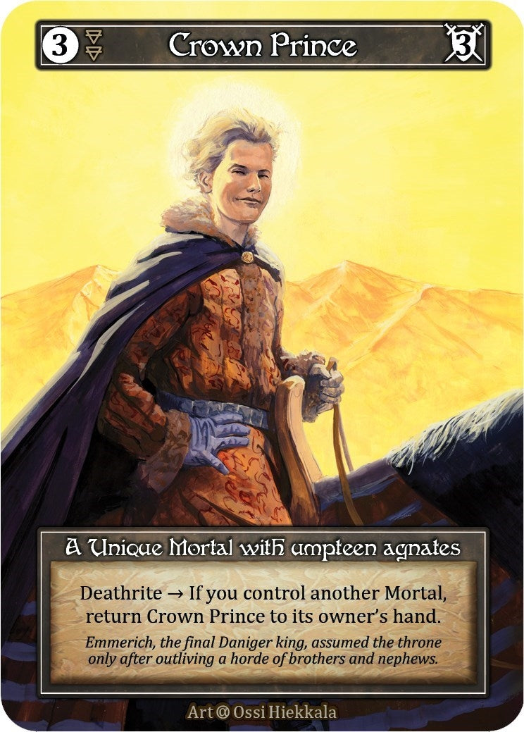 Image for Crown Prince (Foil) (Alpha) - Sorcery: Contested Realm