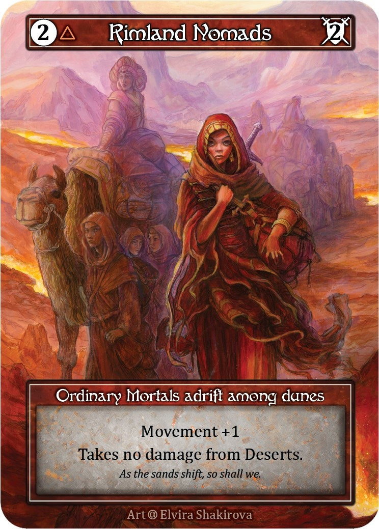 Image for Rimland Nomads (Foil) (Alpha) - Sorcery: Contested Realm
