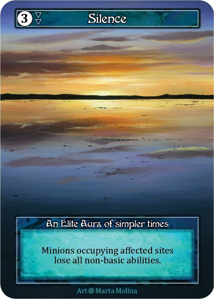 Silence (Foil) - Sorcery: Contested Realm Single