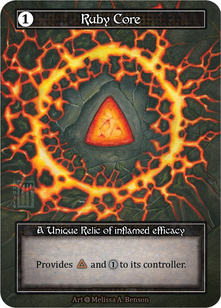 Image for Ruby Core (Foil) (Alpha) - Sorcery: Contested Realm