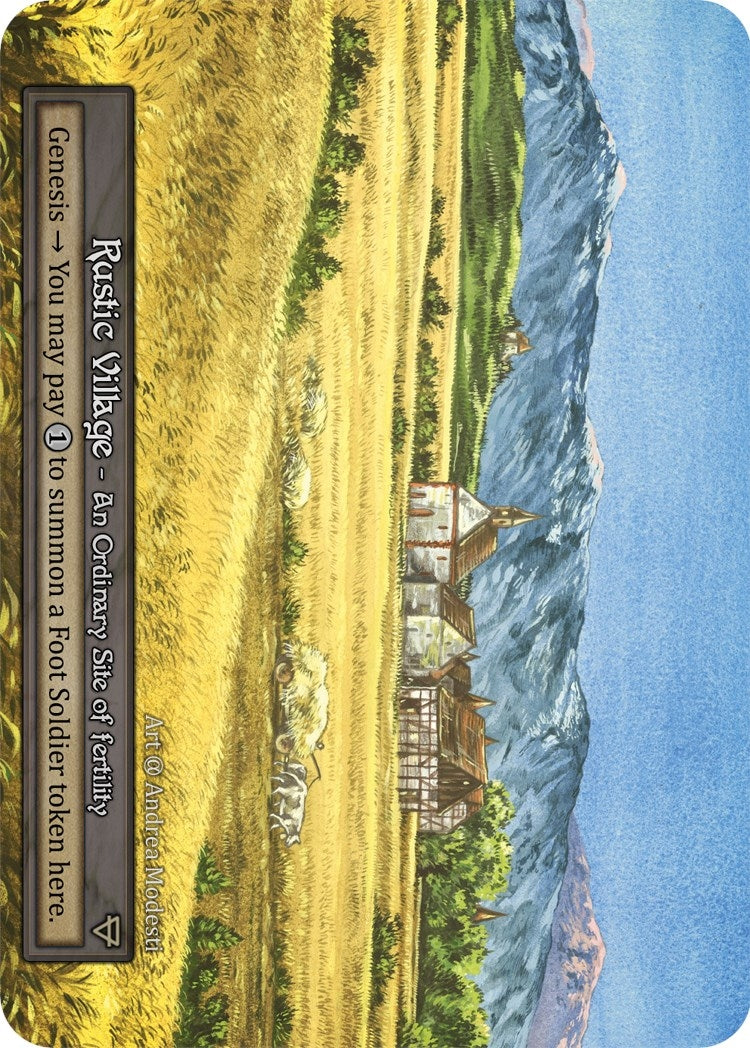 Rustic Village - Sorcery: Contested Realm Single