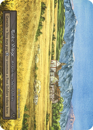 Rustic Village - Sorcery: Contested Realm Single