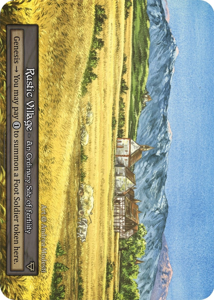 Rustic Village (Preconstructed Deck) - Sorcery: Contested Realm Single
