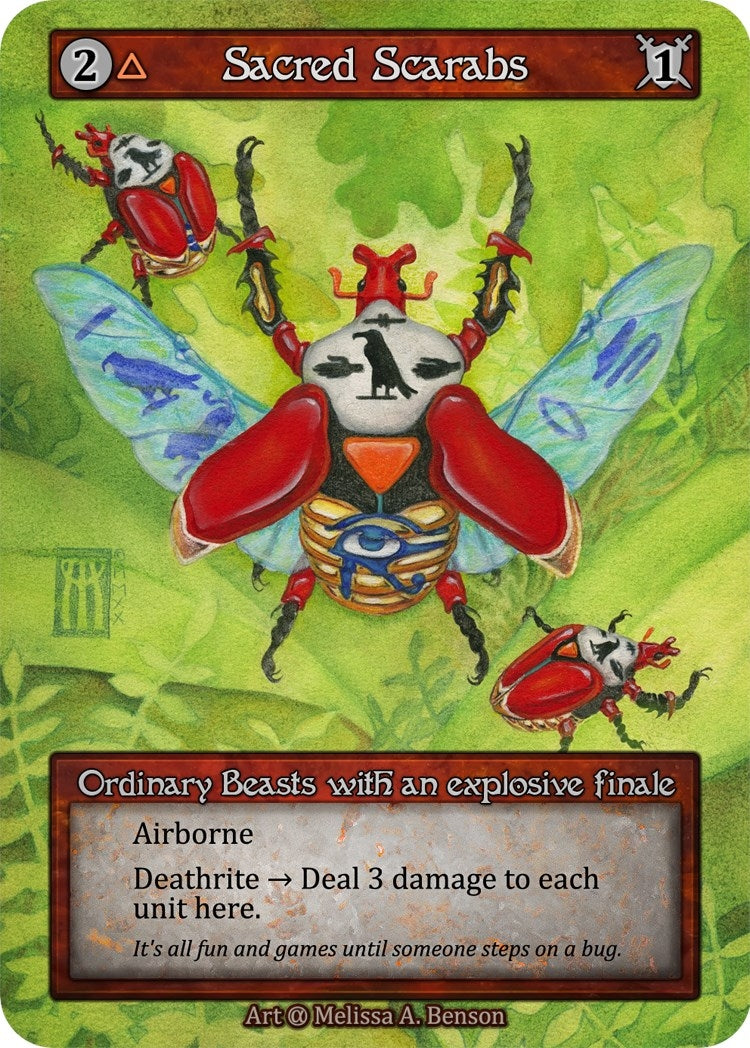 Sacred Scarabs - Sorcery: Contested Realm Single