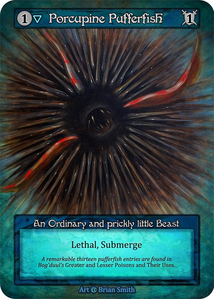 Porcupine Pufferfish - Sorcery: Contested Realm Single
