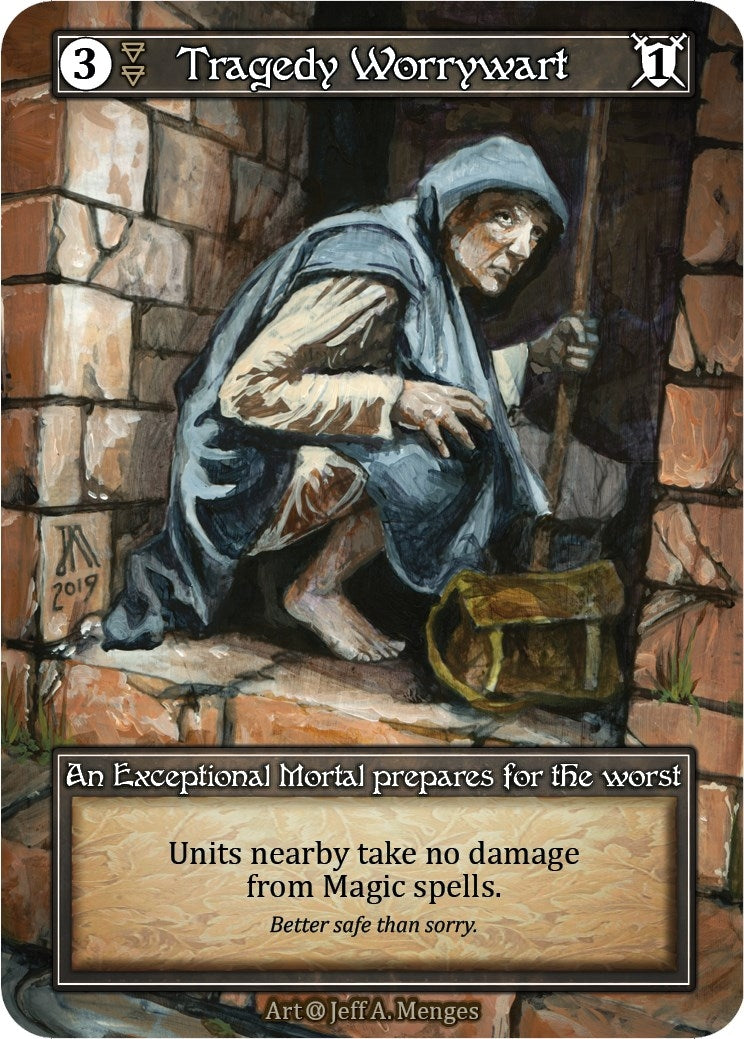 Tragedy Worrywart (Foil) - Sorcery: Contested Realm Single
