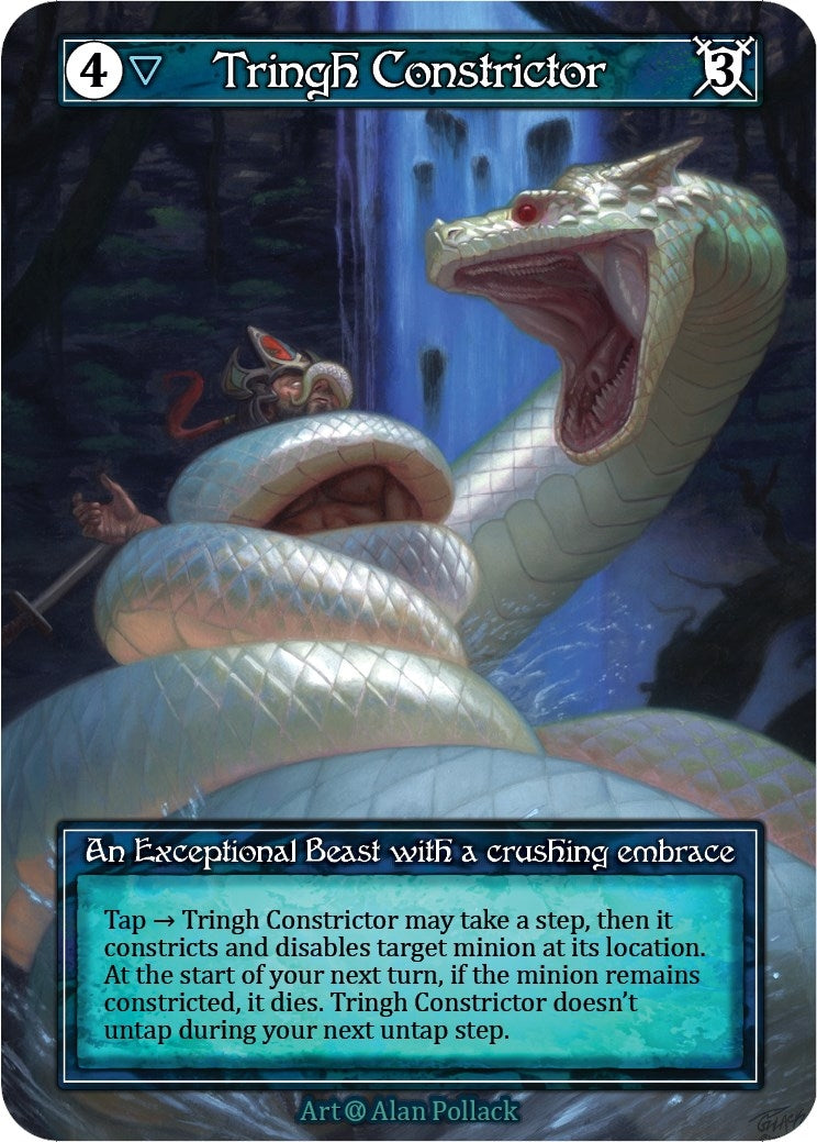 Tringh Constrictor (Foil) - Sorcery: Contested Realm Single