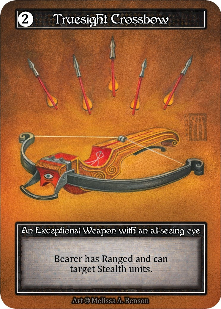 Truesight Crossbow (Foil) - Sorcery: Contested Realm Single