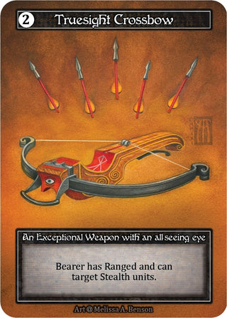 Truesight Crossbow (Foil) - Sorcery: Contested Realm Single