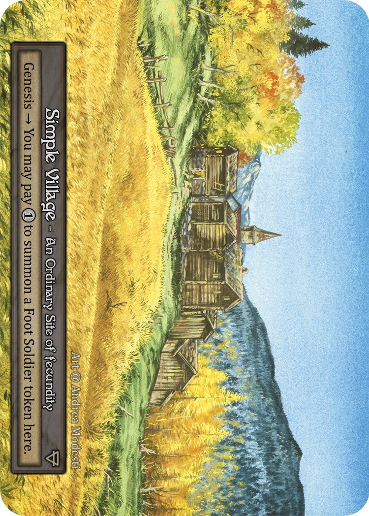 Simple Village - Sorcery: Contested Realm Single