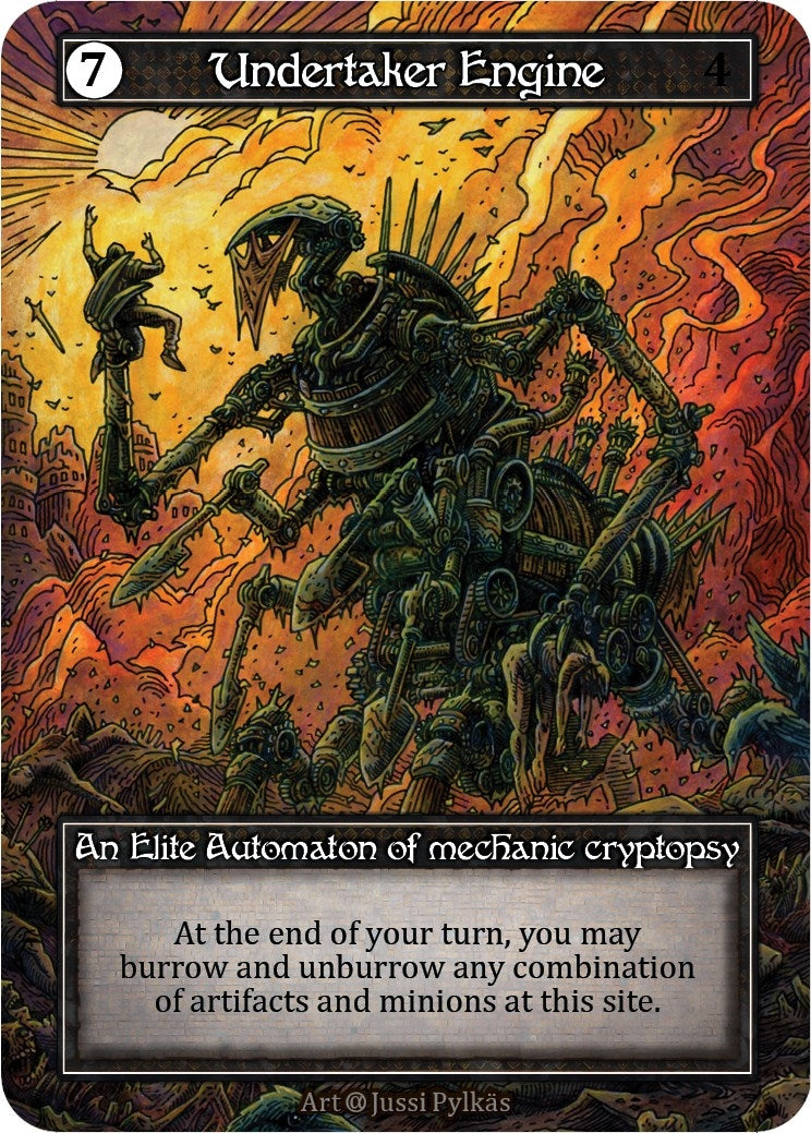Undertaker Engine (Foil) - Sorcery: Contested Realm Single