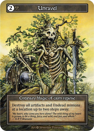 Unravel (Foil) - Sorcery: Contested Realm Single