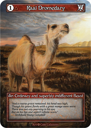 Image for Raal Dromedary (Foil) (Alpha) - Sorcery: Contested Realm