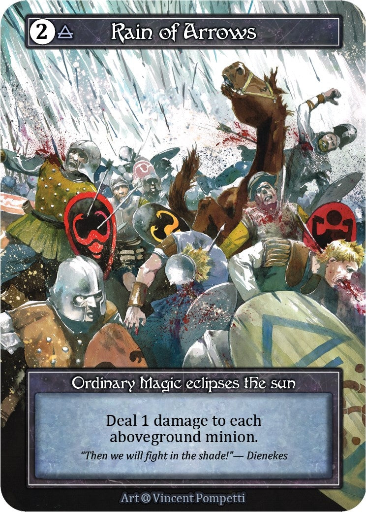 Image for Rain of Arrows (Foil) (Alpha) - Sorcery: Contested Realm