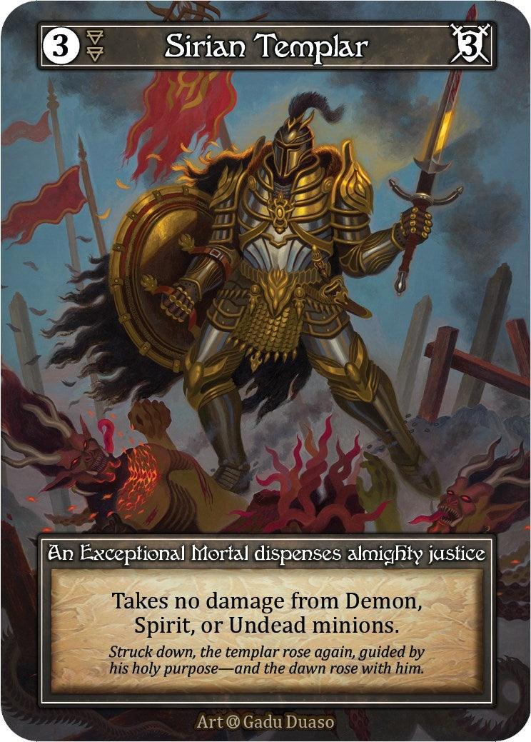 Sirian Templar (Foil) - Sorcery: Contested Realm Single