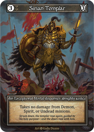 Sirian Templar (Foil) - Sorcery: Contested Realm Single
