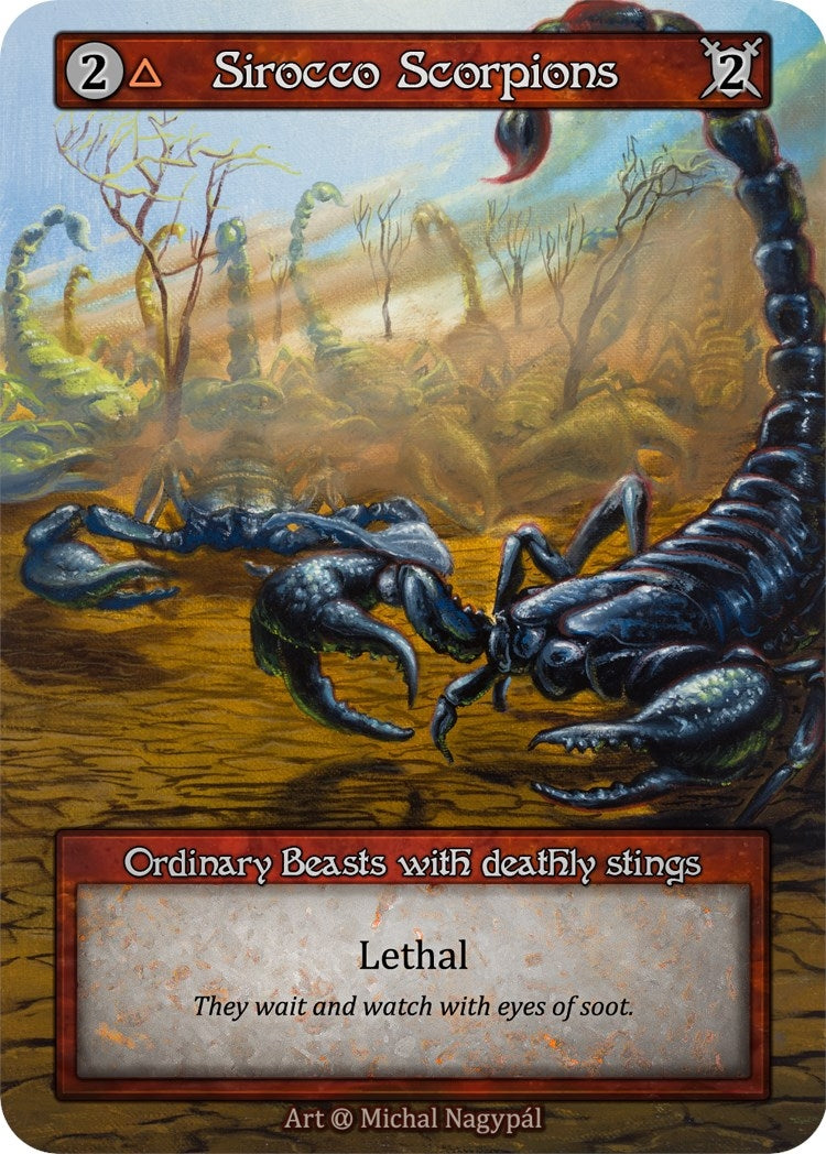Sirocco Scorpions - Sorcery: Contested Realm Single