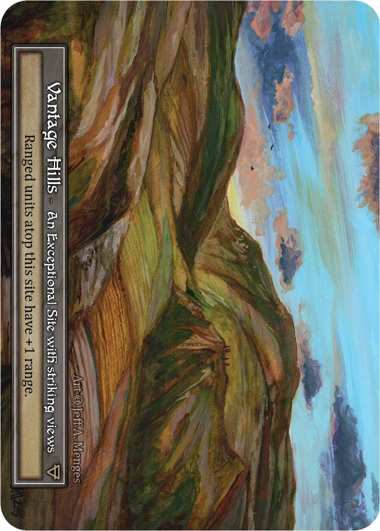 Image for Vantage Hills (Foil) (Alpha) - Sorcery: Contested Realm
