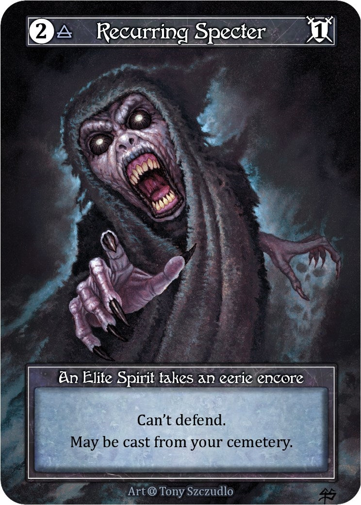 Image for Recurring Specter (Foil) (Alpha) - Sorcery: Contested Realm