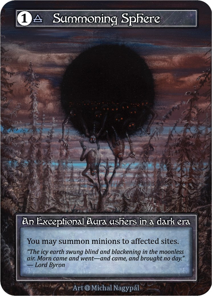 Summoning Sphere (Foil) - Sorcery: Contested Realm Single