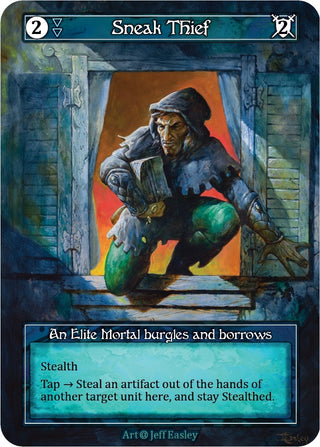 Image for Sneak Thief (Foil) (Alpha) - Sorcery: Contested Realm