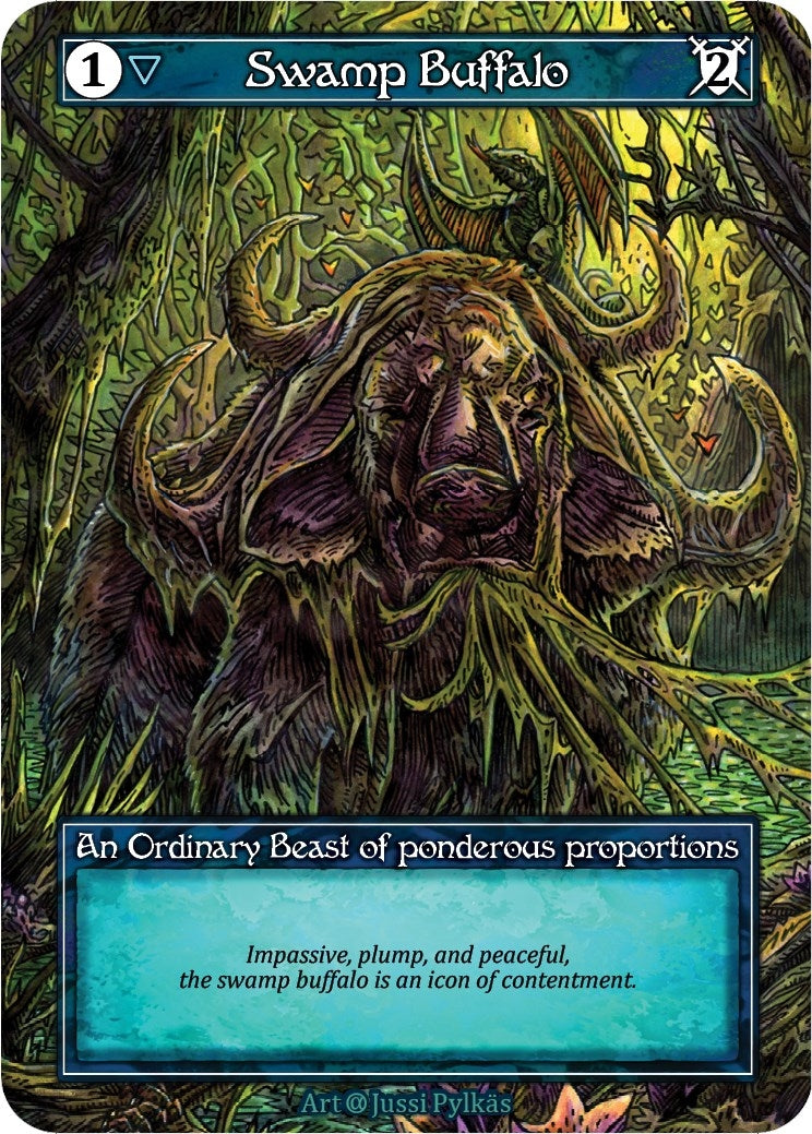 Swamp Buffalo (Foil) - Sorcery: Contested Realm Single