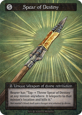 Spear of Destiny - Sorcery: Contested Realm Single