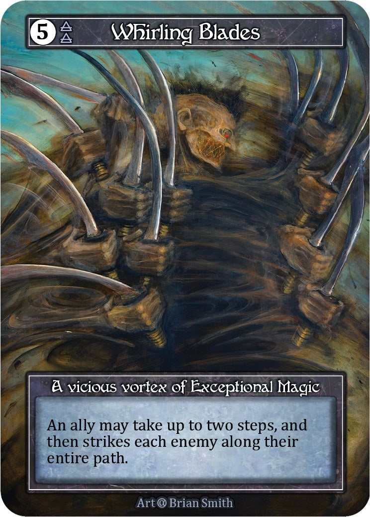 Whirling Blades (Foil) - Sorcery: Contested Realm Single
