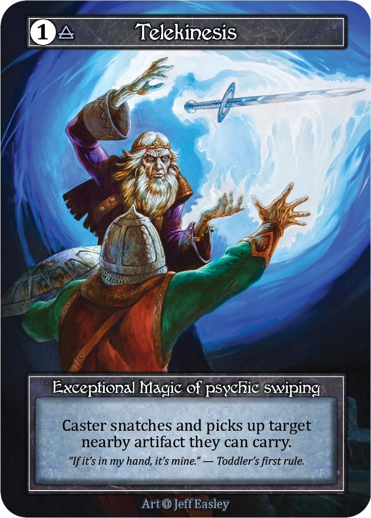 Image for Telekinesis (Foil) (Alpha) - Sorcery: Contested Realm