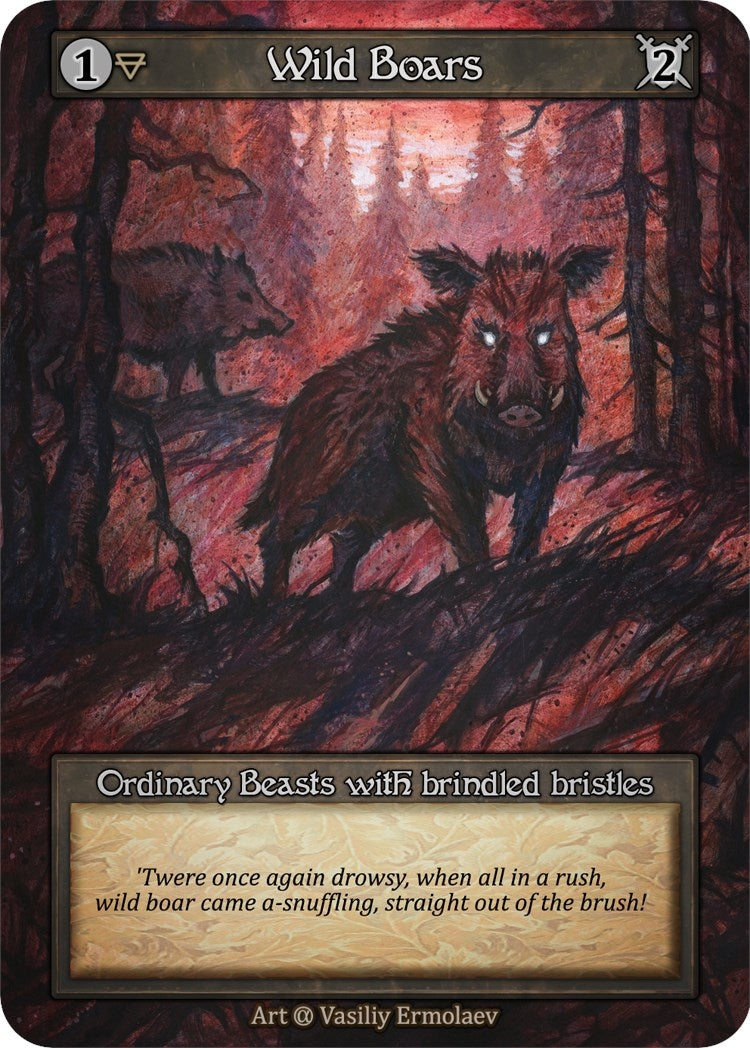 Wild Boars - Sorcery: Contested Realm Single