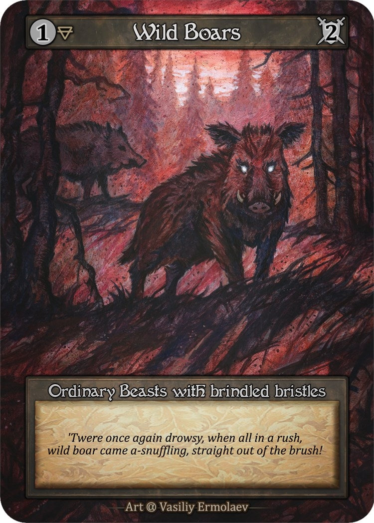 Wild Boars (Preconstructed Deck) - Sorcery: Contested Realm Single