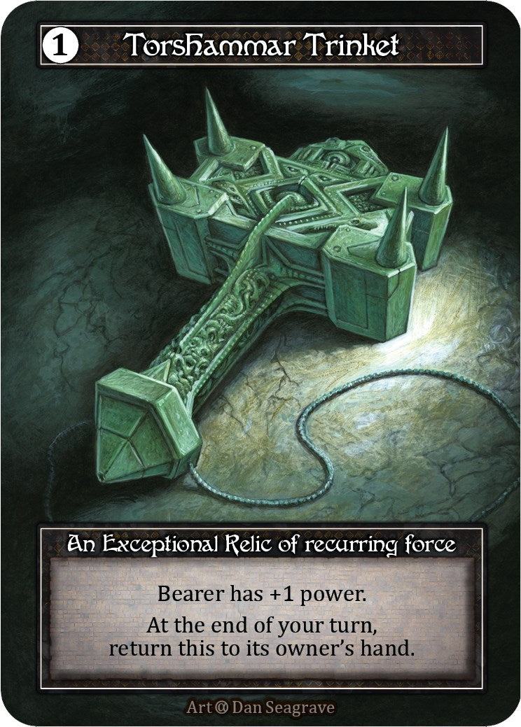 Image for Torshammar Trinket (Foil) (Alpha) - Sorcery: Contested Realm