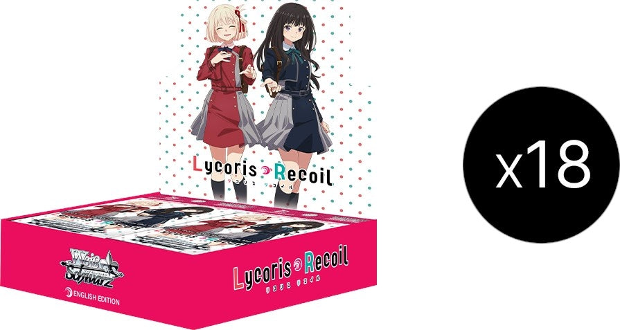 Lycoris Recoil Booster Box Case [LRC] - Weiss Schwarz Sealed