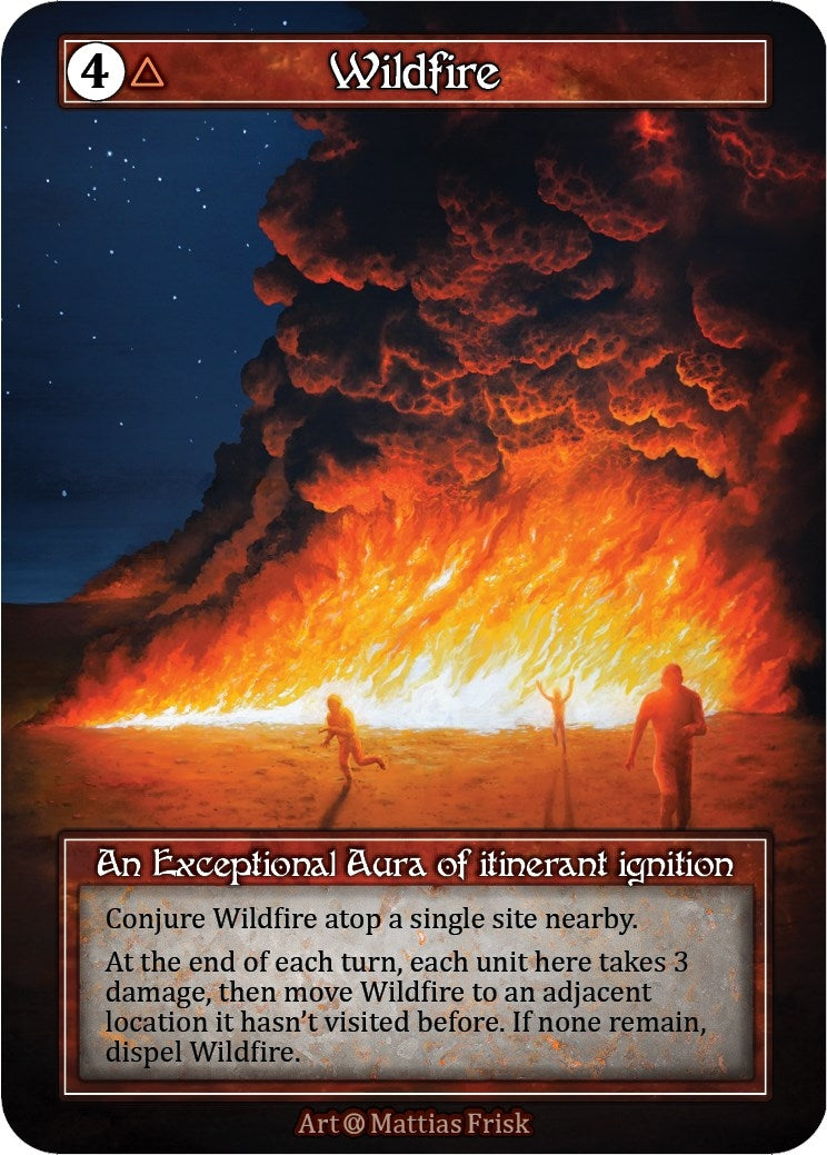 Image for Wildfire (Foil) (Alpha) - Sorcery: Contested Realm