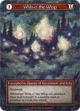 Image for Wills-o'-the-Wisp (Foil) (Alpha) - Sorcery: Contested Realm