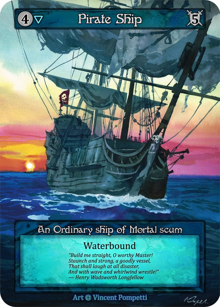 Pirate Ship - Sorcery: Contested Realm Single