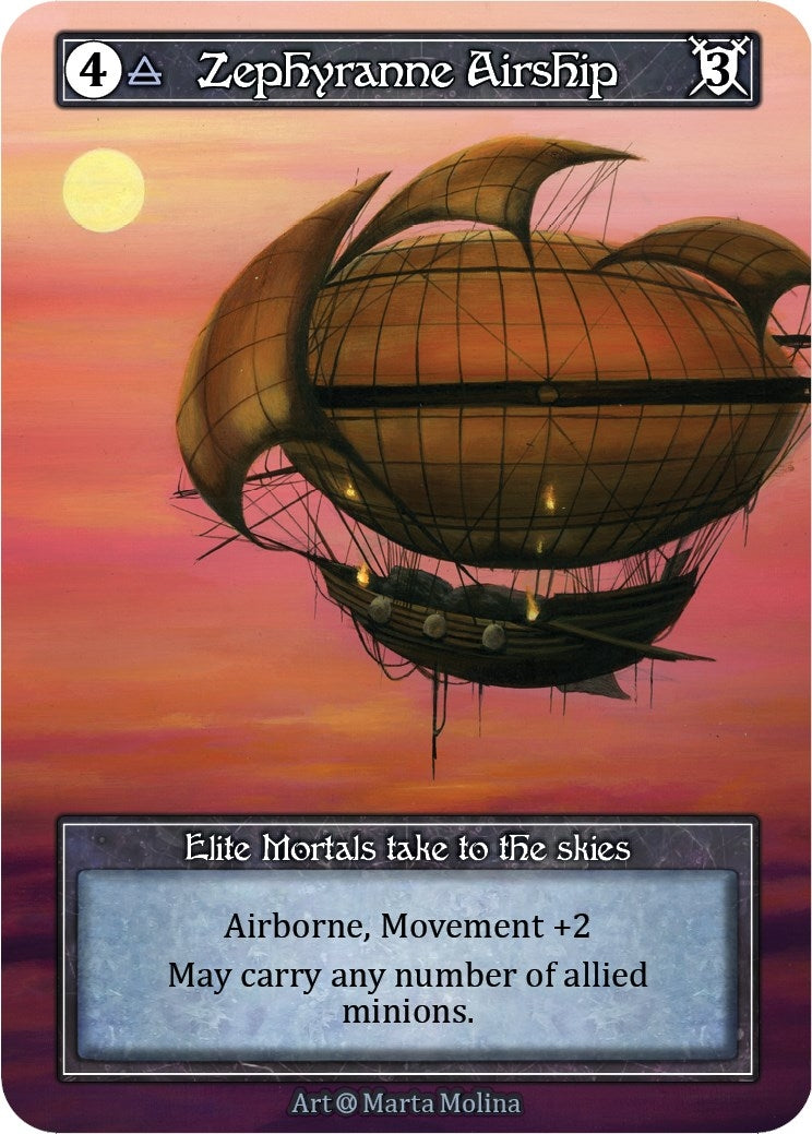 Zephyranne Airship (Foil) - Sorcery: Contested Realm Single
