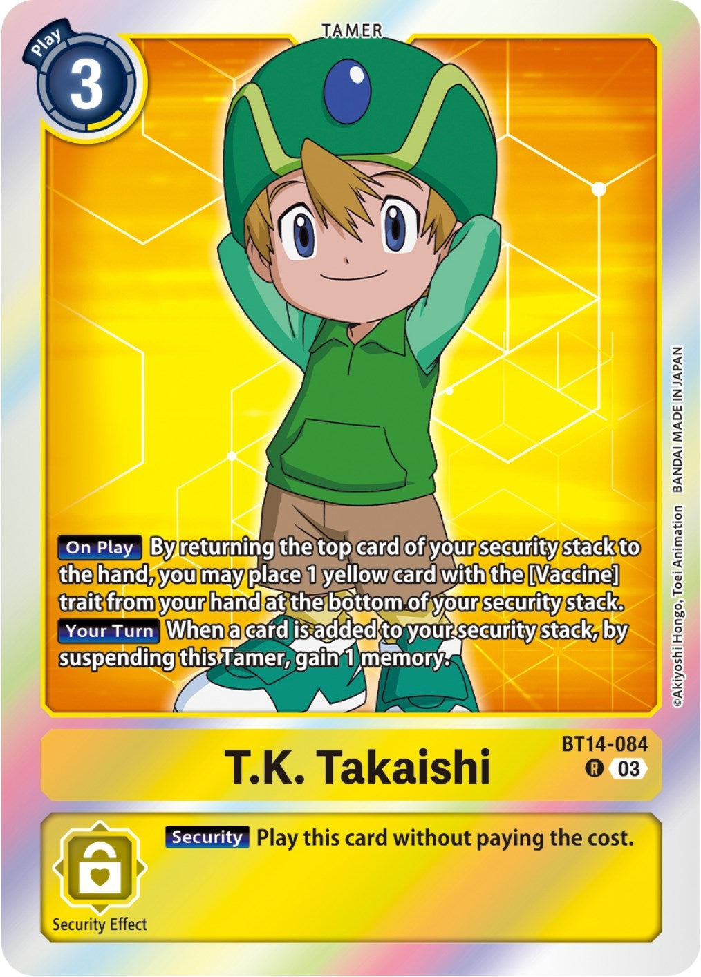 T.K. Takaishi (14084) [BT14] - Digimon Card Game Single